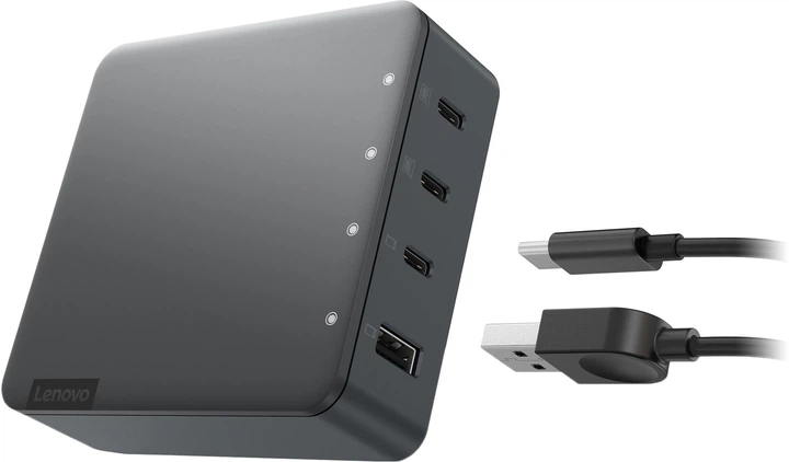 Зарядний пристрій Lenovo Go 130W Multi-Port Charge (G0A6130WEU) - зображення 7