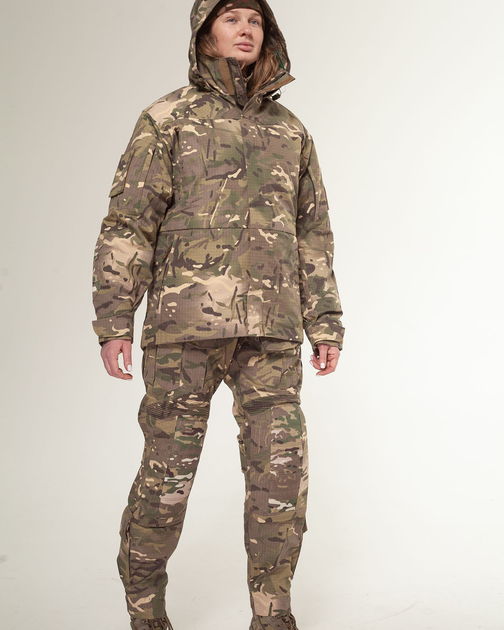 Жіноча військова форма. Штурмові штани + куртка UATAC Gen 5.2 (XL) Мультикам FOREST (Ліс) - зображення 2