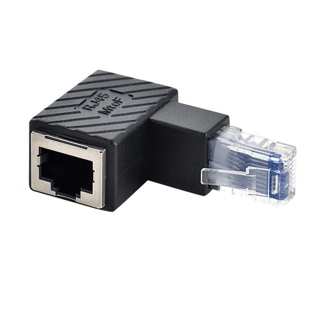 Переходник соединитель LAN RJ45 Male - RJ45 Female, Down (48531) – фото ...