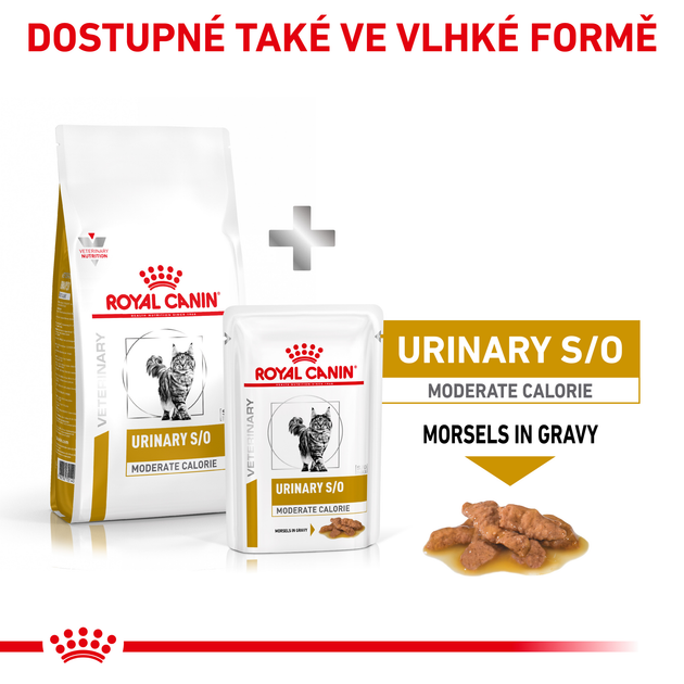 Sucha karma dla dorosłych kotów Royal Canin Urinary S/O Moderate Calorie Cat 3,5 kg (3182550764551) (3954035) - obraz 8