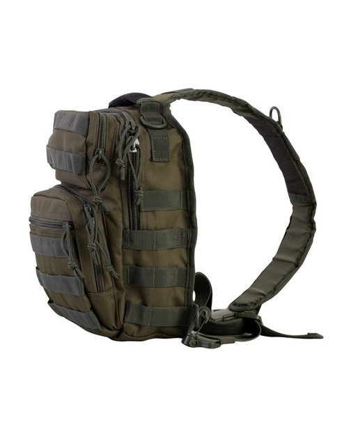 Рюкзак тактичний однолямковий KOMBAT UK Mini Molle Recon Shoulder Bag (kb-mmrsb-olgr00001111) - зображення 1
