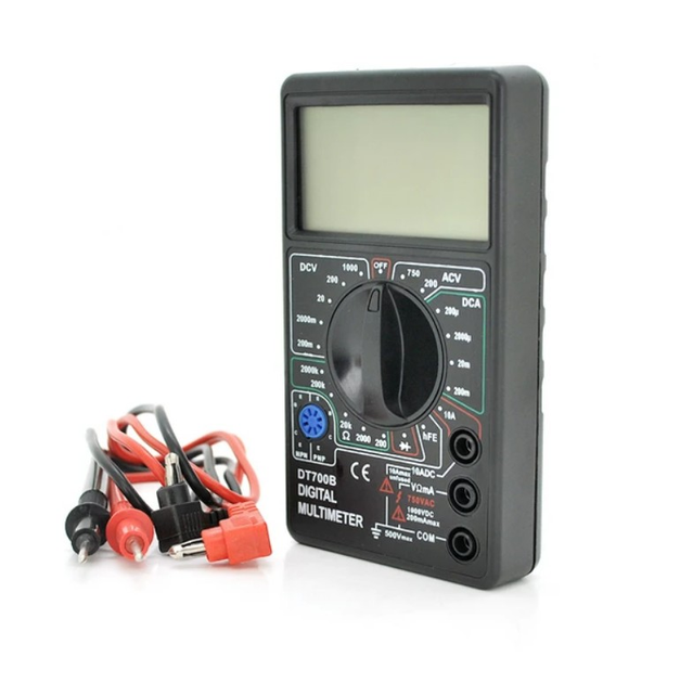 Цифровий мультиметр тестер Digital Multimeter DT-700B - зображення 1