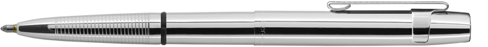Ручка Fisher Space Pen Bullet X-Mark Хром с клипсой / Стержень 1.1 мм Черный (747609780000) - Фото 2 Ручка Fisher Space Pen Bullet X-Mark Хром с клипсой / Стержень 1.1 мм Черный (747609780000) - изображение 2