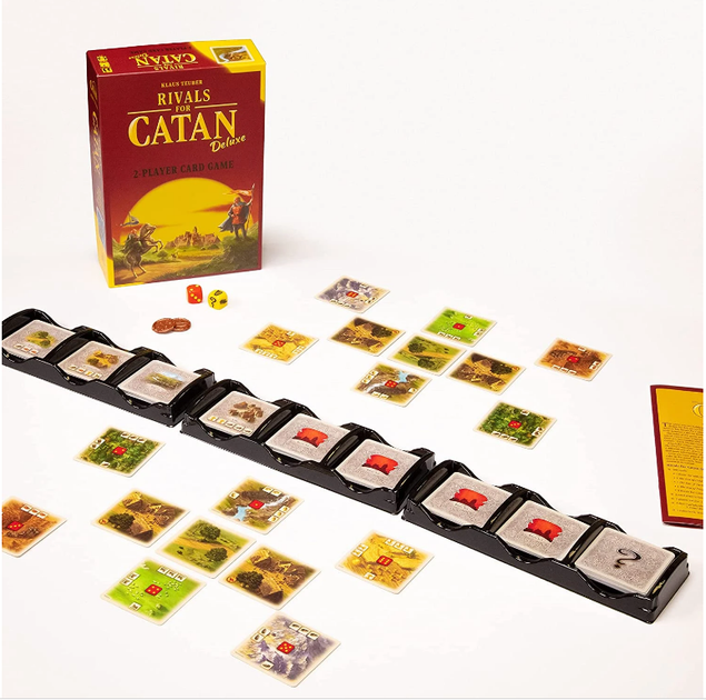 Настільна гра RIVALS FOR CATAN:DELUXE англійською - Фото 2 Настільна гра RIVALS FOR CATAN:DELUXE англійською - зображення 2