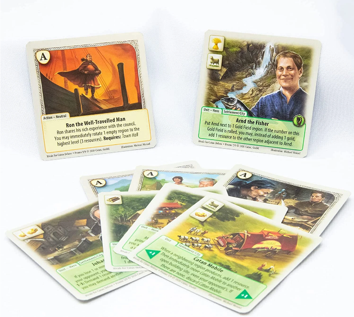 Настільна гра RIVALS FOR CATAN:DELUXE англійською - Фото 4 Настільна гра RIVALS FOR CATAN:DELUXE англійською - зображення 4