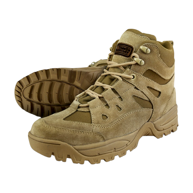 Тактичні черевики Ranger Patrol Boot, Kombat tactical, Coyote, 41 - зображення 1