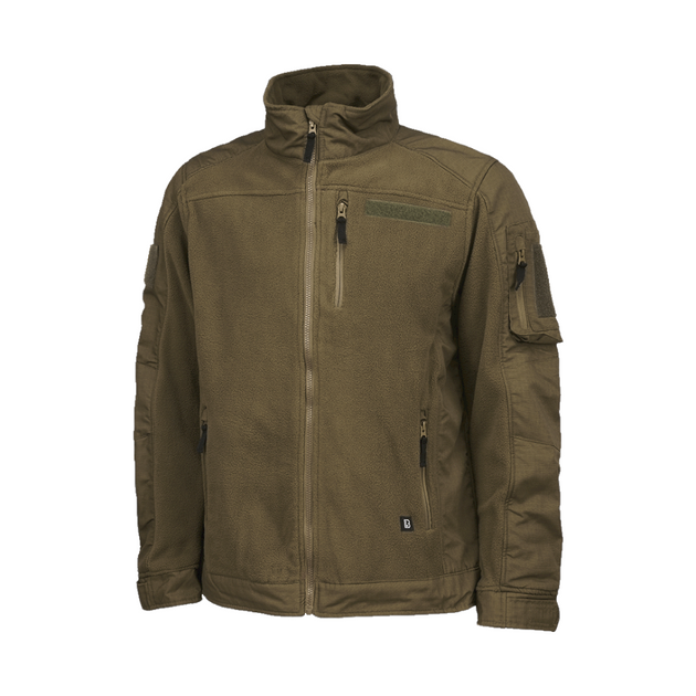 Флисовая куртка Brandit, Rip-Stop, Olive , XL - изображение 1