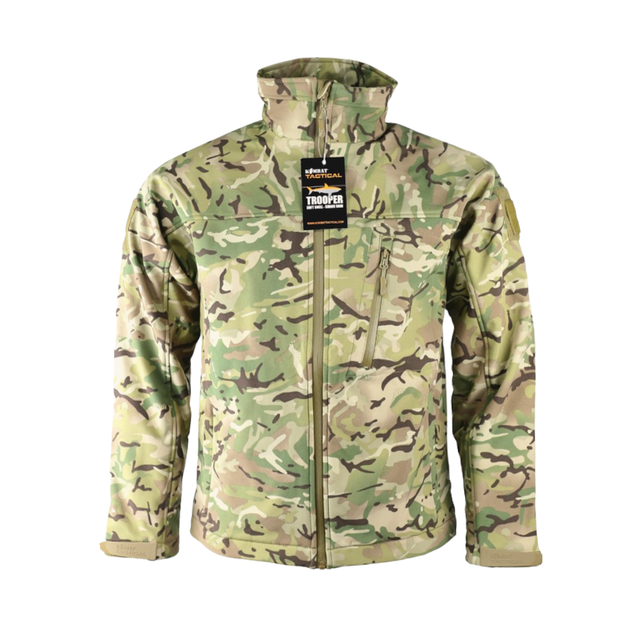 Куртка Soft Shell Trooper, Kombat Tactical, Multicam, L - зображення 1