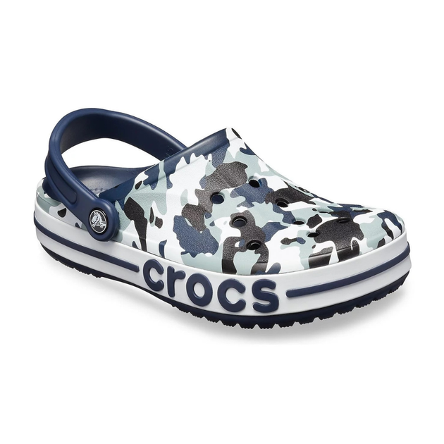 Сабо Crocs Bayaband Clog 43 р 27.7-28.2 см Темно-синие 205089-M10/W12 Graphic Camo Black - изображение 2