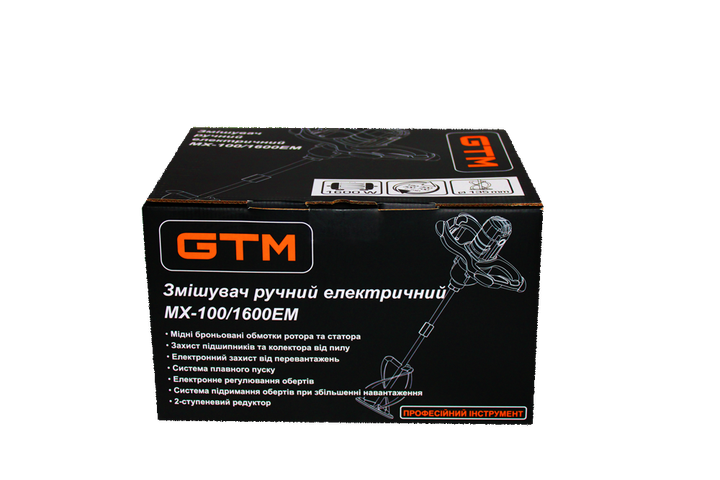 Дриль-міксер GTM MX-100/1600EM (MX-100/1600EM) - зображення 3