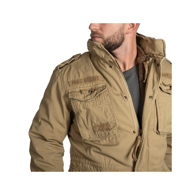 Куртка М-65 Giant, Brandit, Coyote, XL - изображение 3