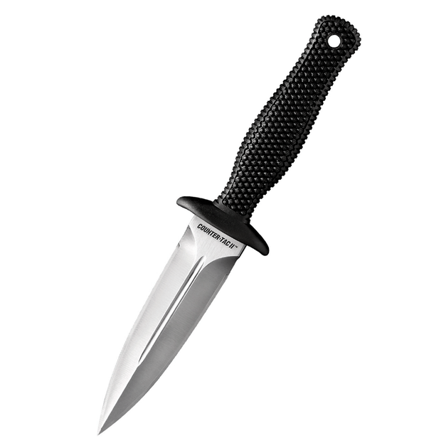 Ніж із двосторонньою гардою, чохол Cold Steel 10BCTM Counter Tac II 152.4 мм Black - зображення 1