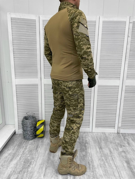 Тактичний військовий костюм Attac ( Убакс + Штани ), Камуфляж: Піксель ЗСУ, Розмір: XL - зображення 2
