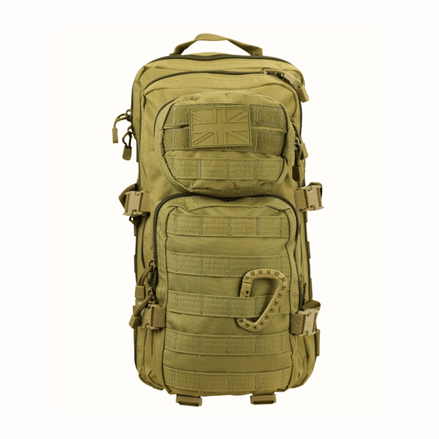 Рюкзак рейдовый Small Molle Assault Pack, Kombat Tactical, Coyote, 28 L - изображение 2