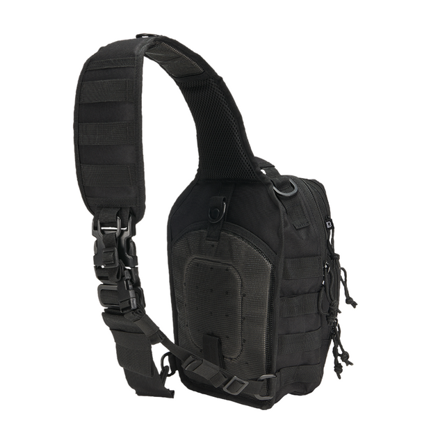 Тактична сумка плечова, US Cooper, Brandit, Black - зображення 2