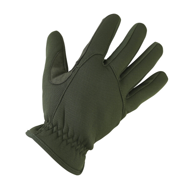 Тактичні рукавички, Delta, Kombat Tactical, Olive, M - зображення 1