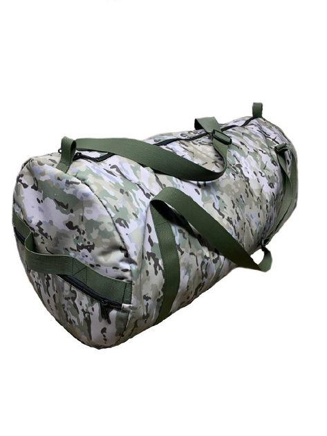 Баул армейский Мультикам, сумка баул армейский 115 л, тактический баул, тактический баул-рюкзак, баул-рюкзак - изображение 1