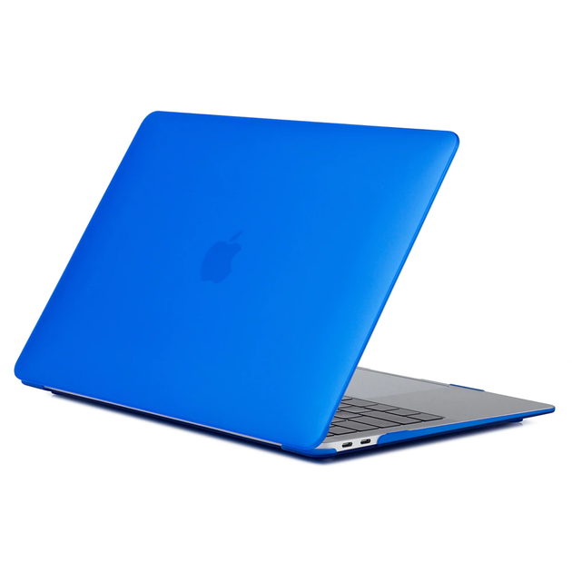 Чехол-накладка ZM STP162 для MacBook Pro 16 2021 Soft Touch Blue ...