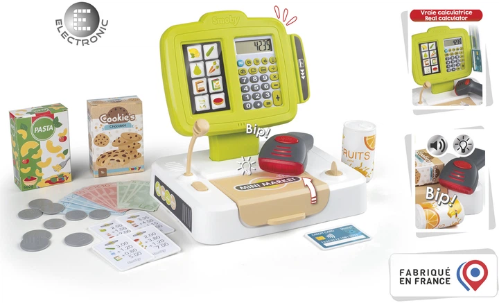 Електронна каса зі сканером Smoby (350113) (3032163501138) - зображення 2