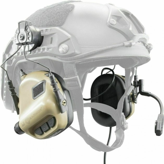 Активні навушники із гарнітурою Earmor M32H MOD 3 koy для шолома fast - зображення 2