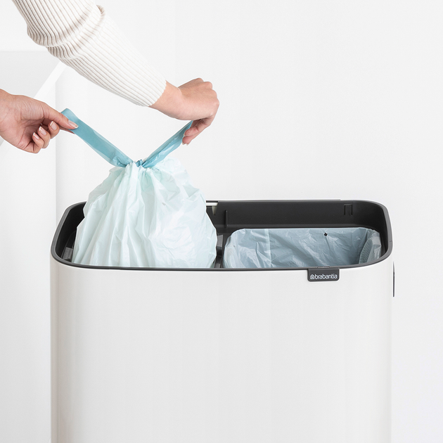 Бак для мусора Brabantia Bo Touch Bin Hi 30+30 л (130601) - изображение 5