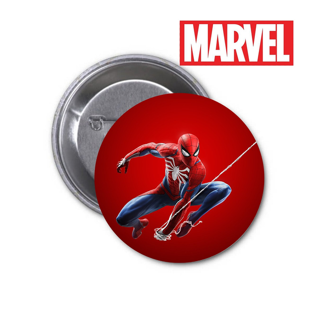 Значок Marvel Spider Man Марвел Людина павук #02 – фото, відгуки ...