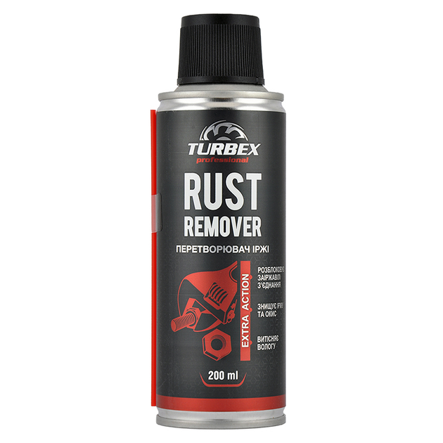 Преобразователь ржавчины Turbex Rust Remover 200мл (TR00051) – фото ...