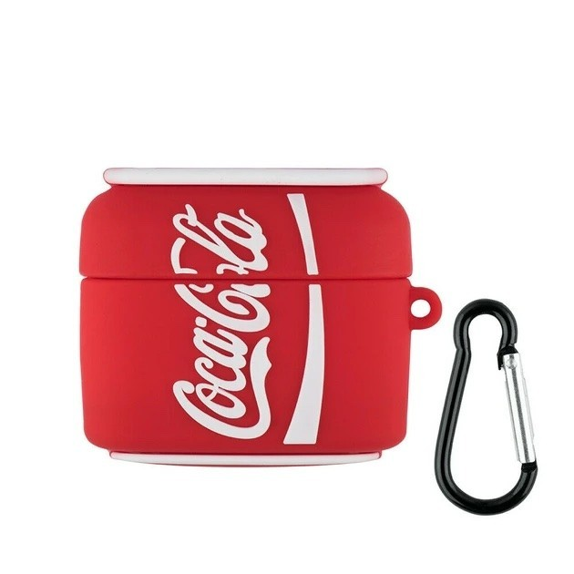 Чехол для наушников AirPods Pro Coca Cola (Кока-Кола) красный – фото ...