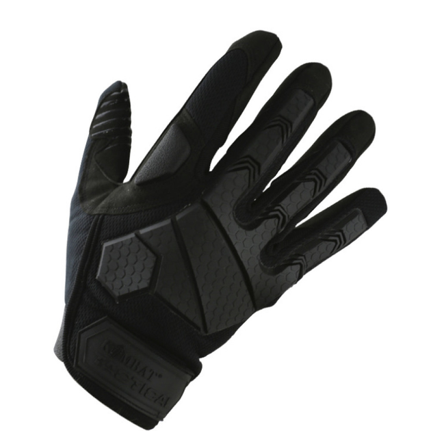 Перчатки тактические военные полевые перчатки тактические KOMBAT UK Tactical Gloves L черный (OPT-11461) - изображение 1
