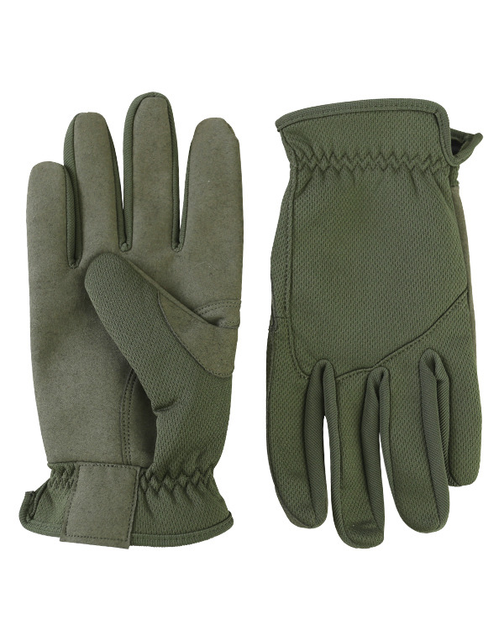 Тактические перчатки KOMBAT UK защитные перчатки XL оливковый (OPT-7461) - изображение 2