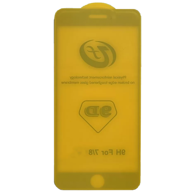 Защитное стекло для смартфона Soft 3D Glass for iPhone 7/8, Black - Фото 2 Защитное стекло для смартфона Soft 3D Glass for iPhone 7/8, Black - изображение 2