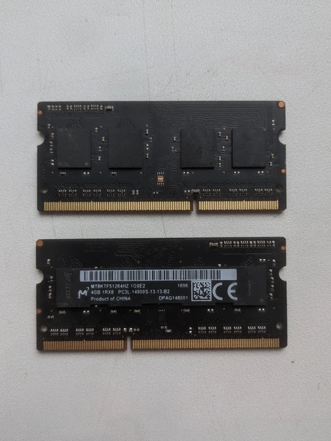 Barrette RAM Micron 8 Go DDR3L 1866 MHz PC3L-14900S - 1,35 V - SODIMM Pour Portable - Garantie à Vie