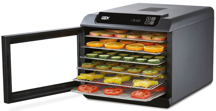 Сушилка для овощей и фруктов DEX DFD-465S - изображение 3