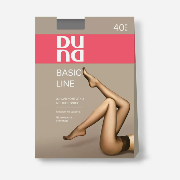 Колготи 40 Den жіночі DUNA 1104 3 р Мокко (4823094605052) - Фото 1 Колготи 40 Den жіночі DUNA 1104 3 р Мокко (4823094605052) - зображення 1