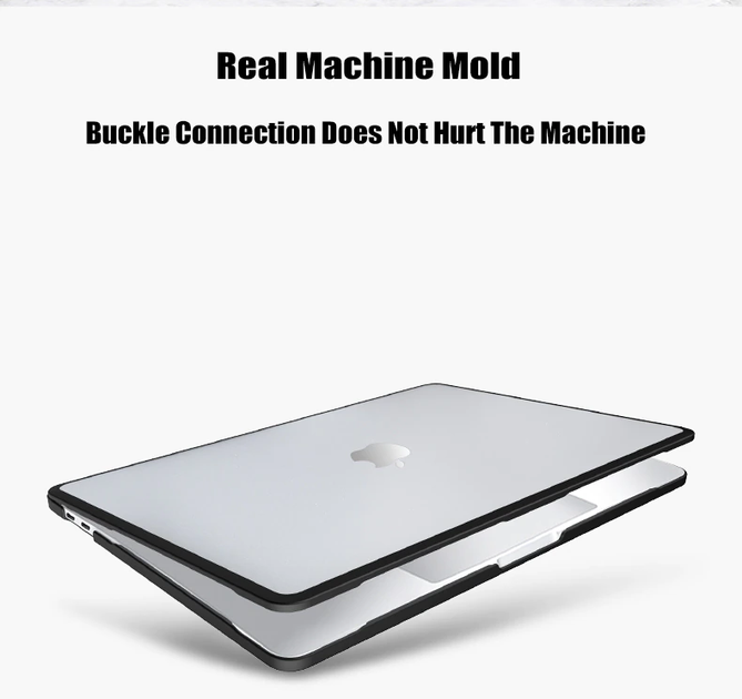 Чехол накладка для MacBook Pro 14.2" Zamax Soft Shield Protective Case - Black - изображение 8