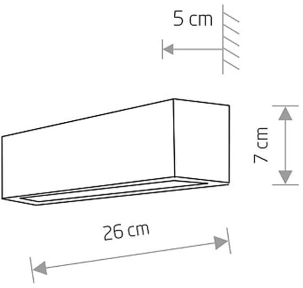 Настенный светильник Nowodvorski NW-7601 Straight wall - изображение 3