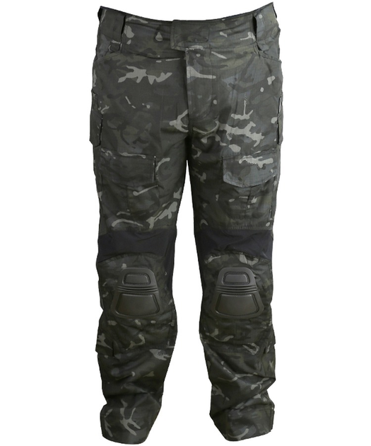 Тактичні штани військові KOMBAT UK армійські чоловічі ЗСУ Trousers GenII L мультікам чорний (OR.M_0739D1DF9A68) - зображення 1