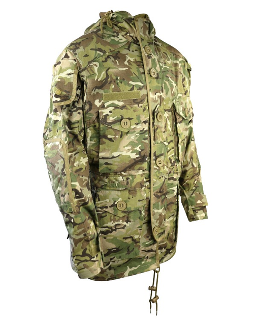 Куртка мужская тактическая KOMBAT UK военная с липучками под шевроны ВСУ SAS Style Assault S TR_kb-sassaj-btp-s (OR.M_5298509B7000) - изображение 1