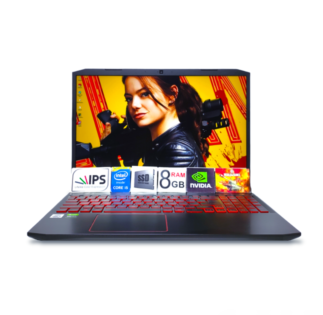 Ноутбук Acer Nitro 5 15.6 FHD Core i5-10300H 4ядра Ram 8Gb DDR4 ...