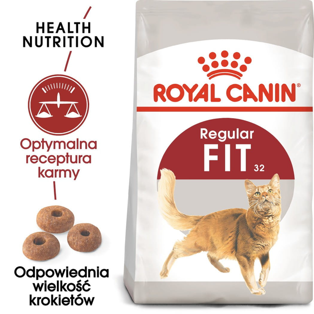 Сухой корм для домашніх та вуличних кішок Royal Canin Fit 2 кг (3182550702201) (2520020) - зображення 2