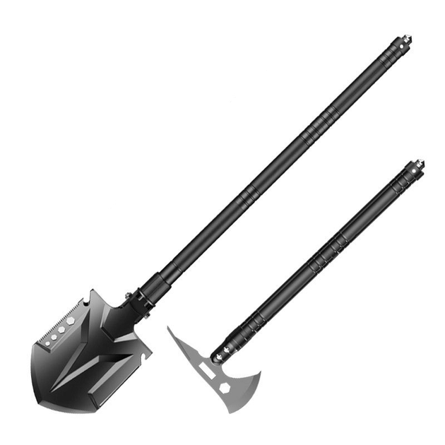 Многофункциональный набор YUANTOOSE TL1-F4 лопата, топор, ложка, вилка, нож походный (SK-10348-47144) - изображение 2