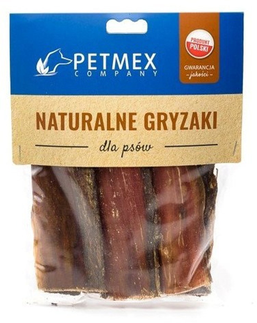 Gryzak naturalny dla psów Petmex Przełyki wołowe 100 g (5905279194526) - obraz 1