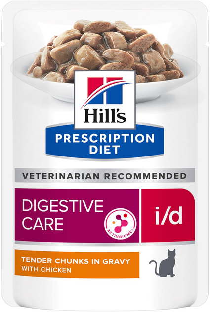 Mokra karma dla kotów Hill's PD Digestive i/d z kurczakiem 85 g (0052742040233) - obraz 1
