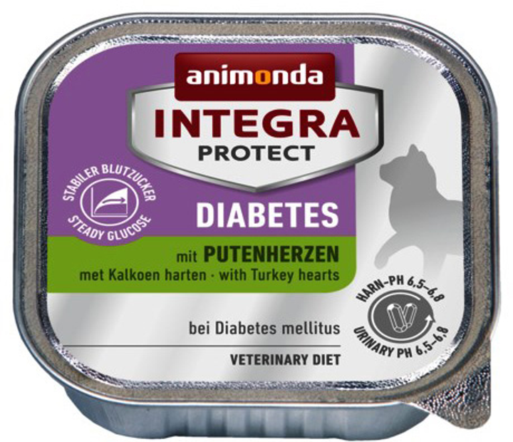 Вологий корм для котів Animonda Integra Diabetes при діабеті 100 г (4017721866293) - зображення 1