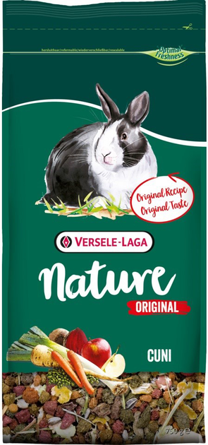 Pokarm dla królików miniaturowych Versele-Laga Cuni Nature 2.5 kg (5410340614563) - obraz 1