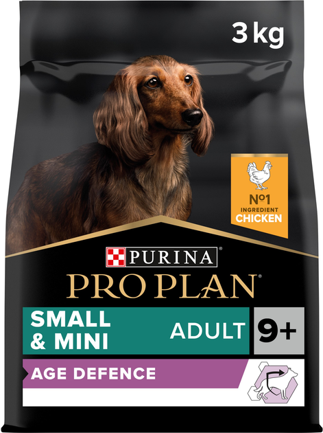 Сухой корм PRO PLAN Small&Mini Adult 9+ Age Defence для собак от 9 лет ...