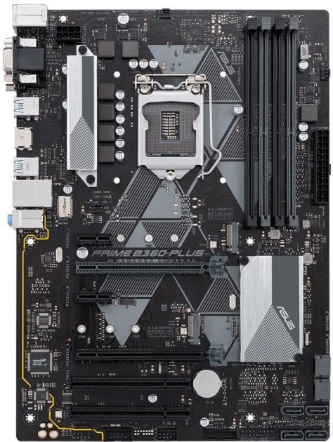 Материнская плата Asus Prime B360-Plus LGA 1151 v2 (Prime B360-Plus) Б ...