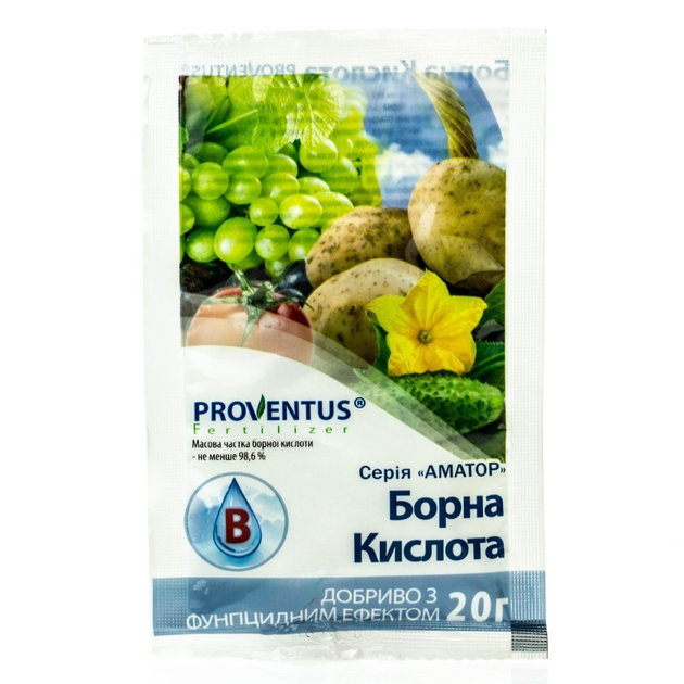 Борная кислота порошок Proventus 20 г – низкие цены, кредит, оплата ...
