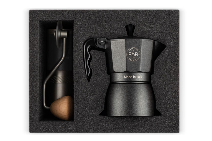 E&B Lab by IMS 3 Cup Stovetop Moka Pot