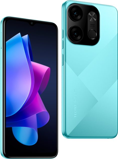 Мобильный телефон Tecno Spark Go 2023 (BF7) 4/64GB 2SIM Uyuni Blue ...